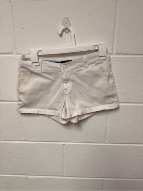Y2K BeBop White Low-Rise Women’s Shorts